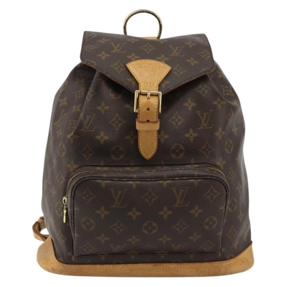 Louis Vuitton Monogram Montsouris GM Backpack Brown